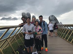 filming travel video in vietnam