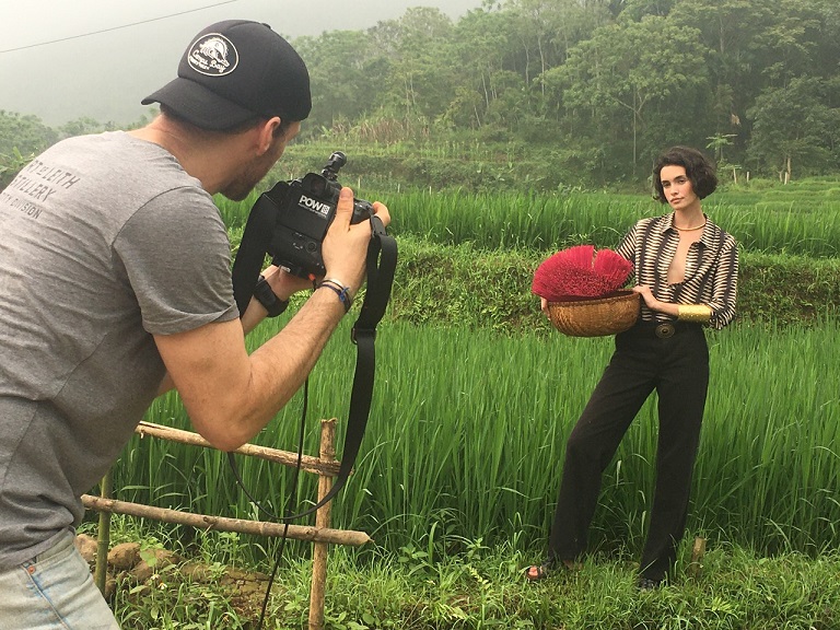 Fashion photoshoot in Vietnam
